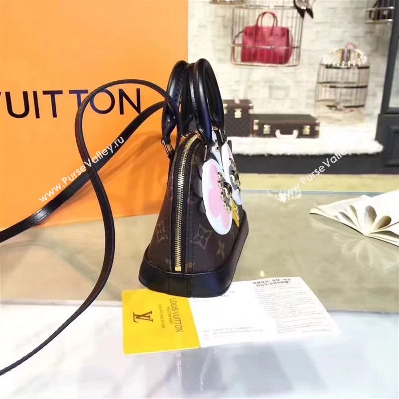 replica Louis Vuitton LV Alma BB Handbag Love Birds Shoulder Bag M61708 Pink