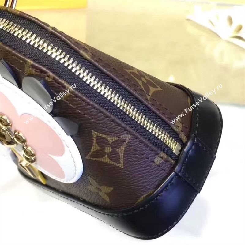 replica Louis Vuitton LV Alma BB Handbag Love Birds Shoulder Bag M61708 Pink