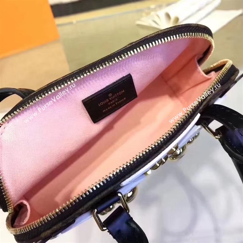 replica Louis Vuitton LV Alma BB Handbag Love Birds Shoulder Bag M61708 Pink