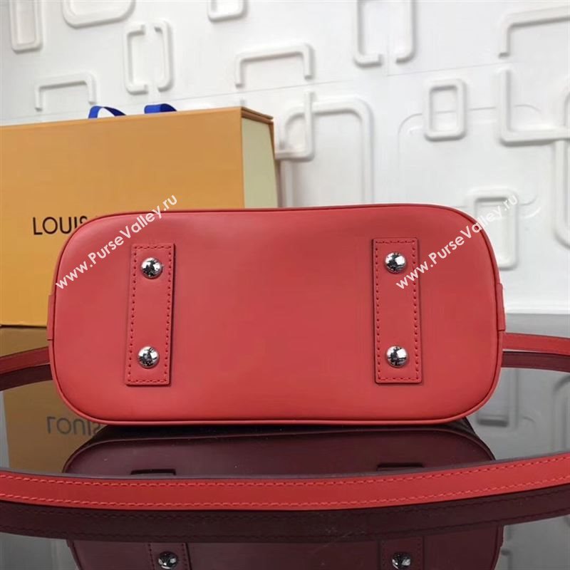 replica Louis Vuitton LV Supreme Alma BB Handbag Epi Leather Shoulder Bag M40301 Red