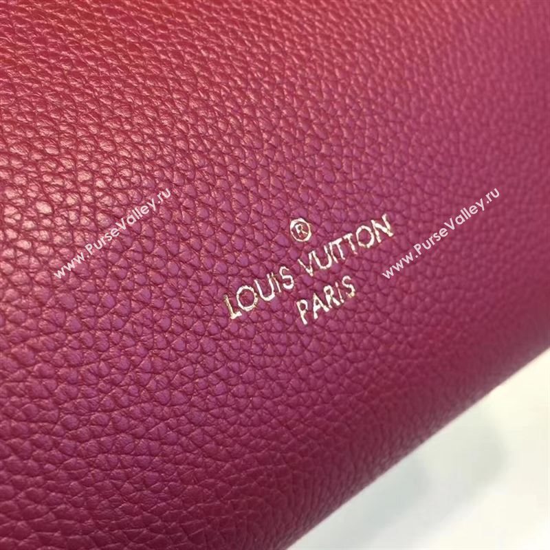 replica Louis Vuitton LV Kimono Handbag Monogram Leather Tote Bag M40521 Maroon