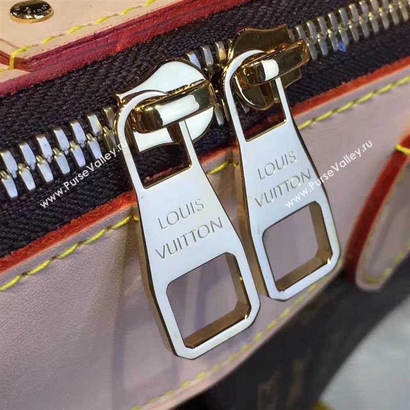 replica Louis Vuitton LV Segur Handbag Monogram Leather Shoulder Bag M41632 Brown