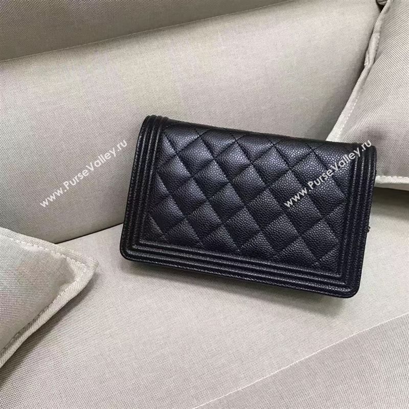 CHANEL Boy WOC Caviar 10681