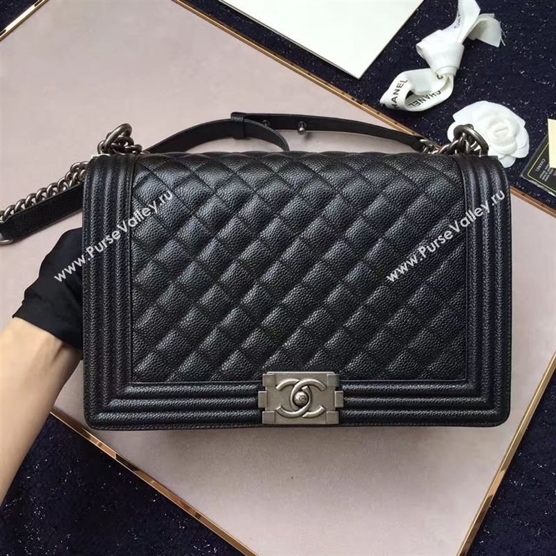 CHANEL Le boy Caviar 15008
