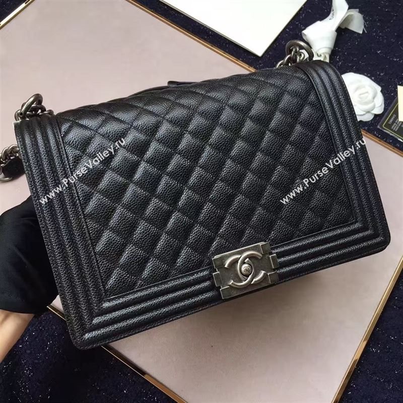 CHANEL Le boy Caviar 15008