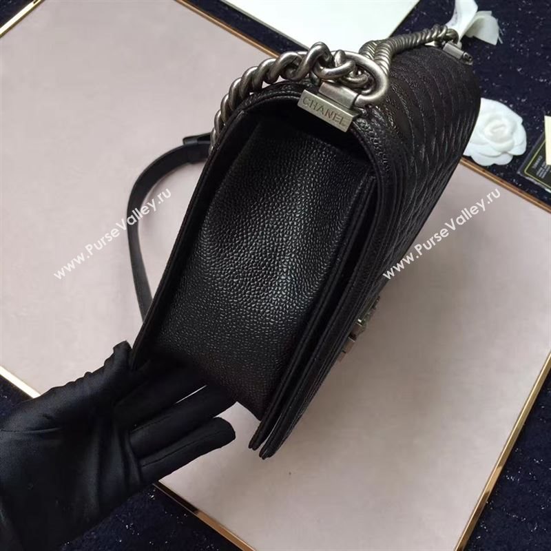 CHANEL Le boy Caviar 15008