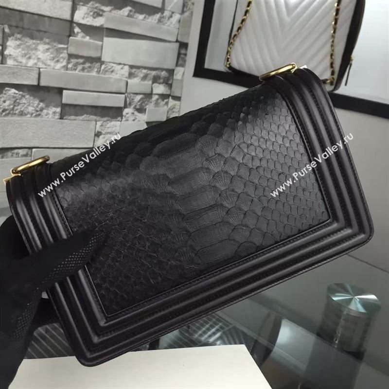 CHANEL Le boy Python 22087