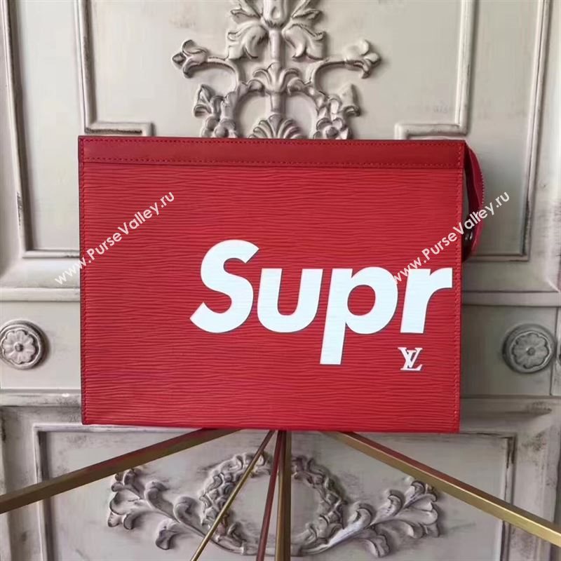 Louis Vuitton Supreme Clutch 115462