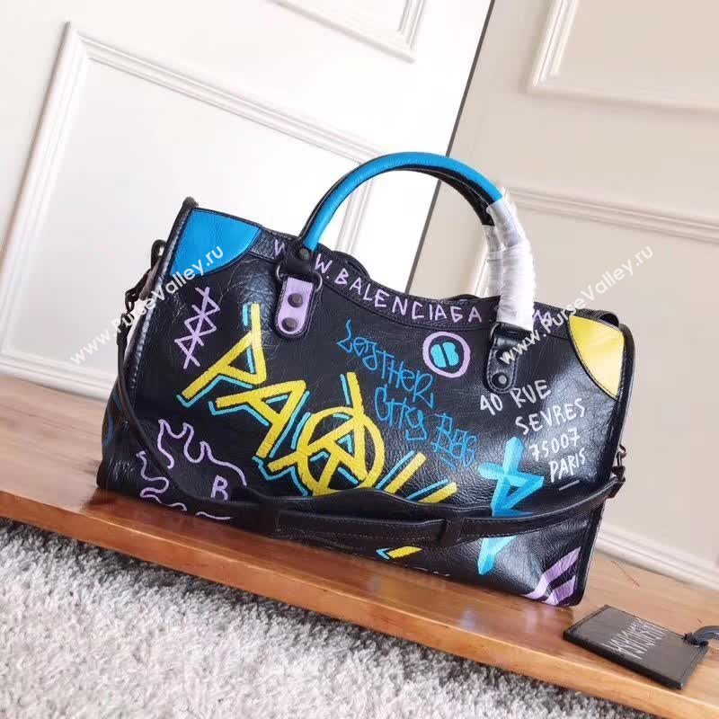 BALENCIAGA GRAFFITI CLASSIC CITY 146003