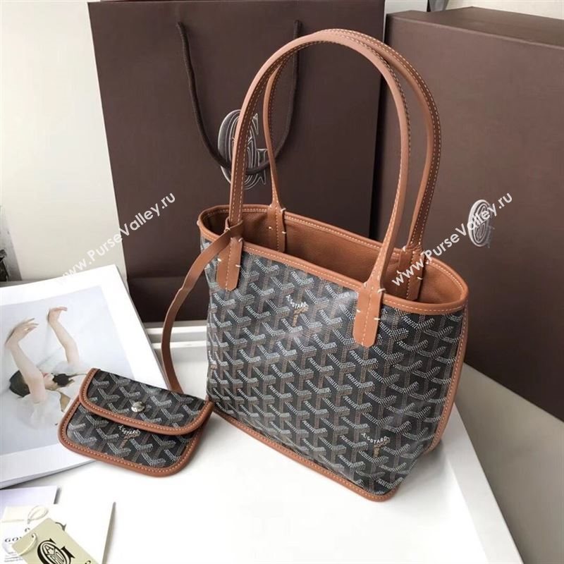 Goyard Saint Louis mini Tote Bag Canvas Reversible 147272