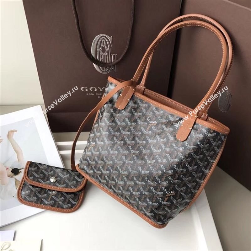 Goyard Saint Louis mini Tote Bag Canvas Reversible 147272