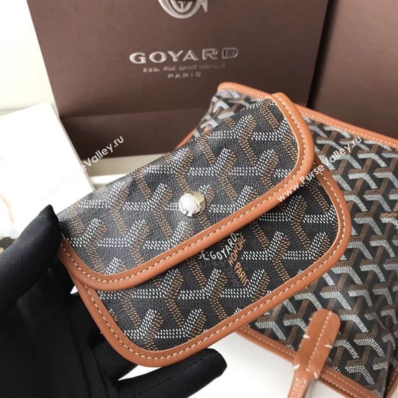 Goyard Saint Louis mini Tote Bag Canvas Reversible 147272