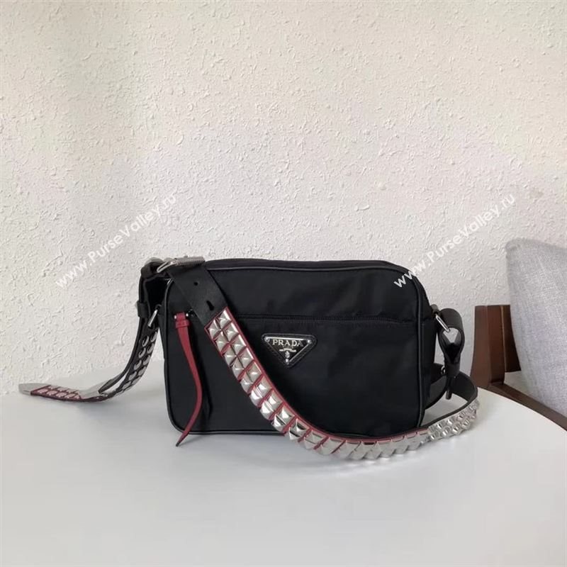 PRADA Nylon Shoulder Bag 159348