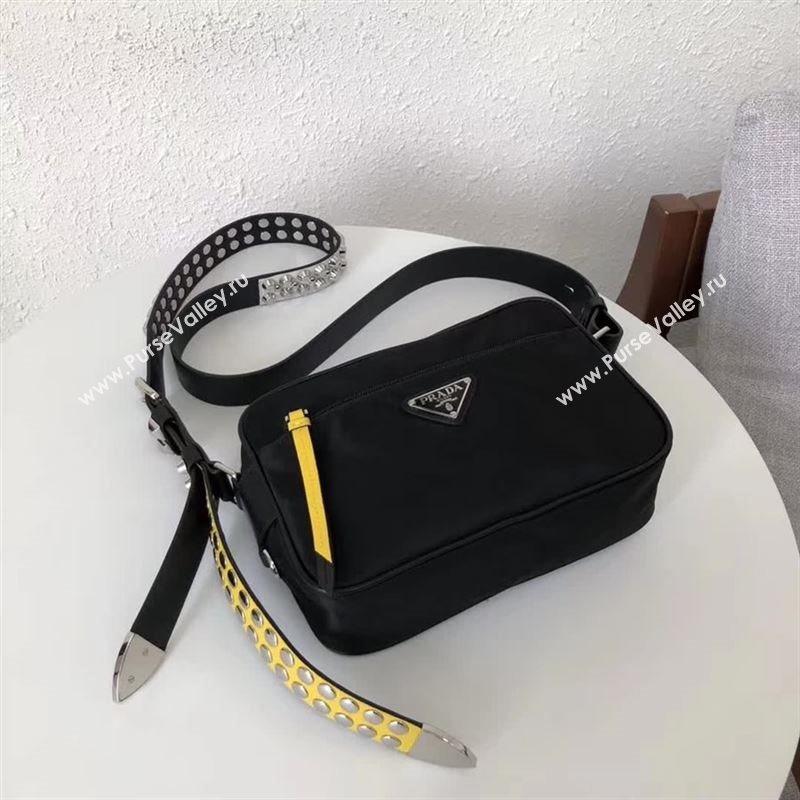 PRADA Nylon Shoulder Bag 159357