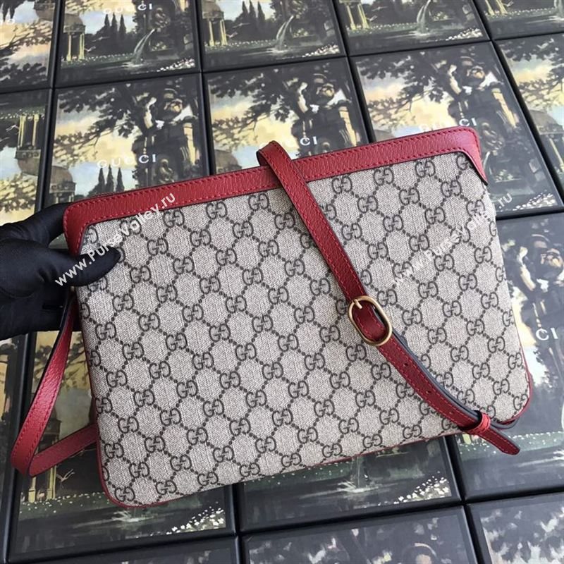 Gucci GG Supreme Shoulder Bag 186481