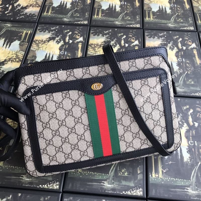 Gucci GG Supreme Shoulder Bag 186534