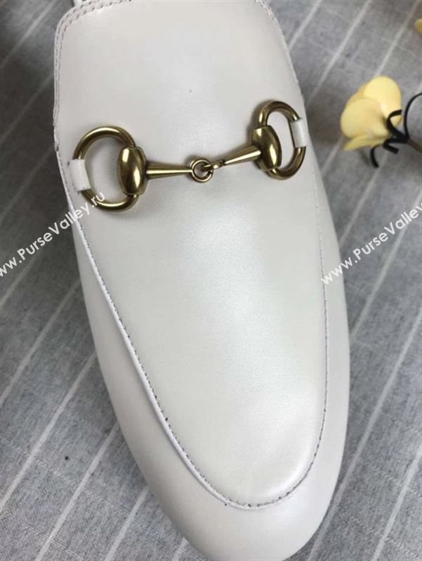 Gucci Princetown Leather Slippers 180729