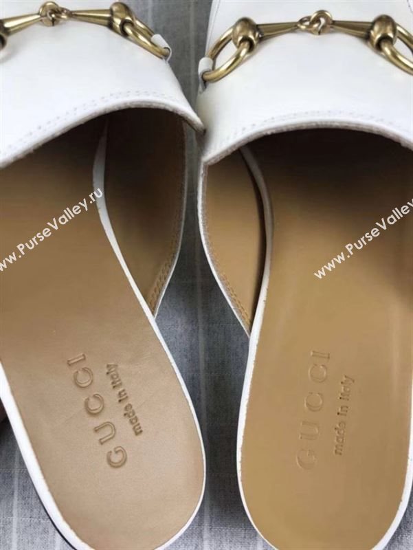 Gucci Princetown Leather Slippers 180729