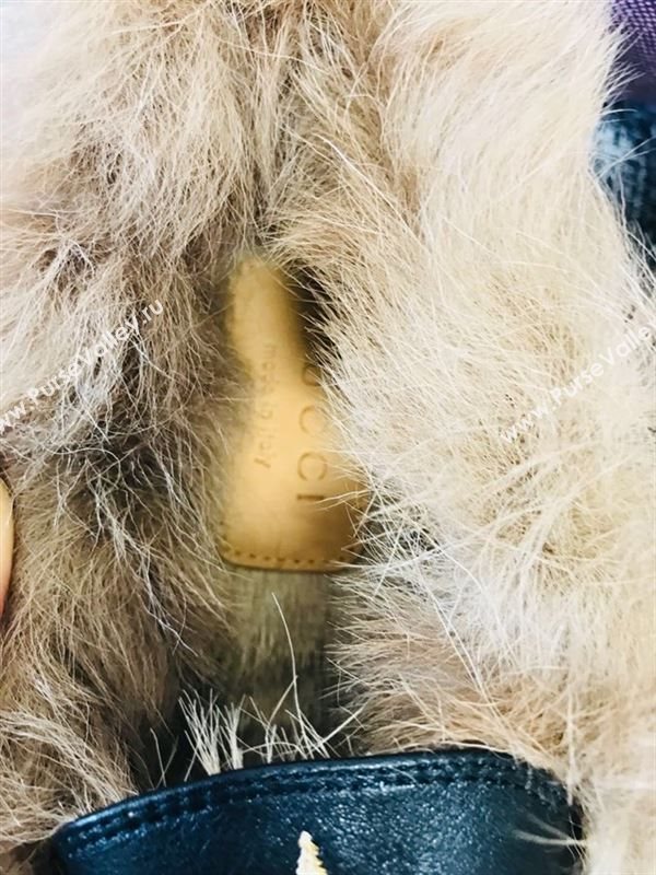 Gucci Princetown Leather Slippers 181070