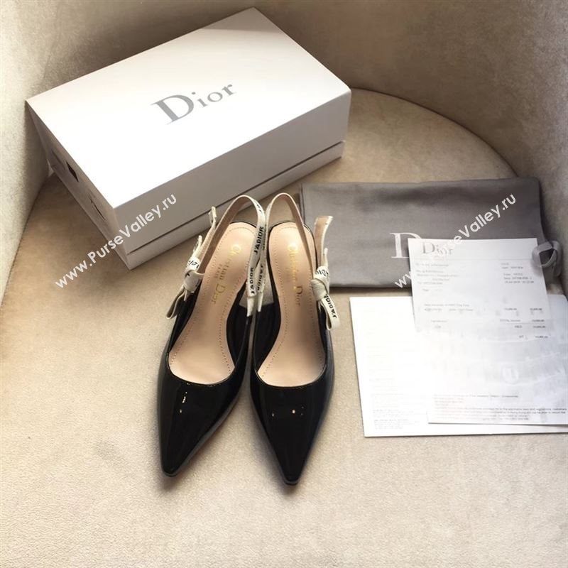 Dior Leather Slingback With Heel 6.5cm 190800