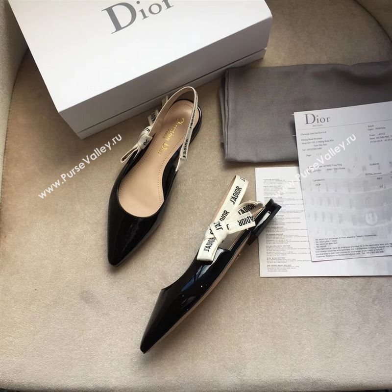 Dior Leather Slingback With Heel 6.5cm 190800