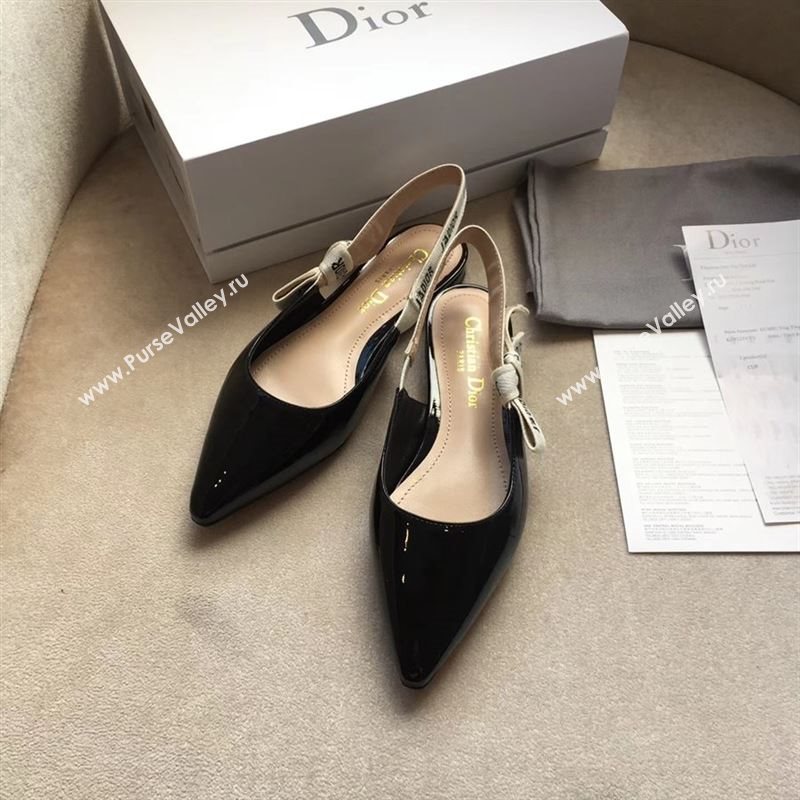 Dior Leather Slingback With Heel 6.5cm 190800