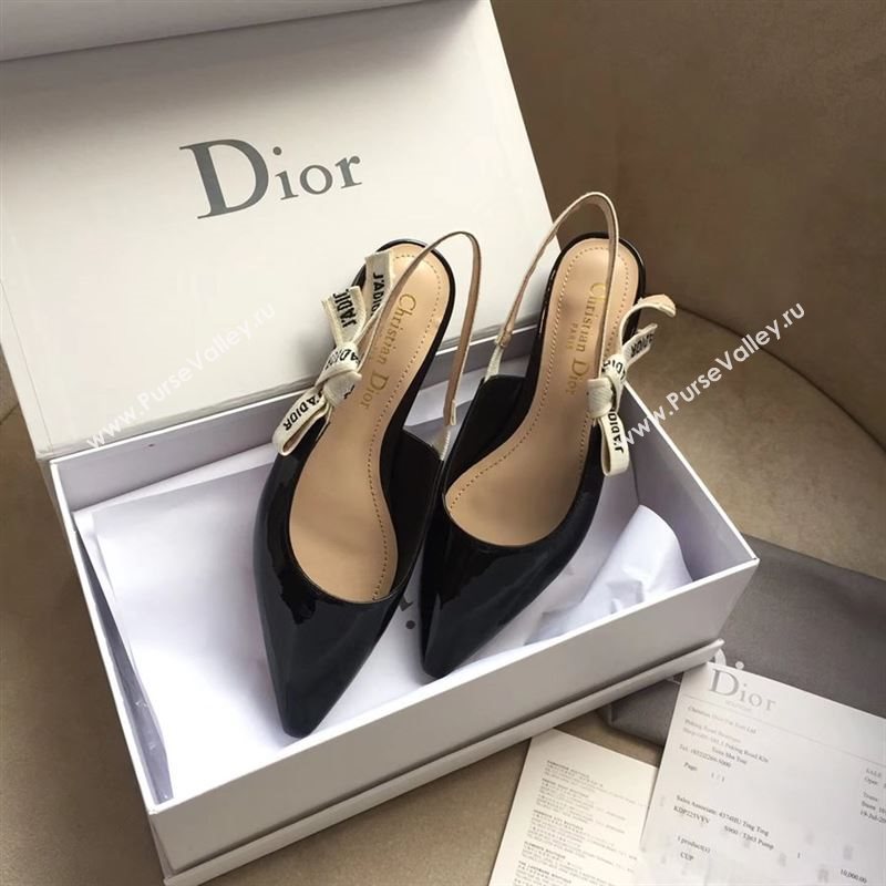Dior Leather Slingback With Heel 6.5cm 190800