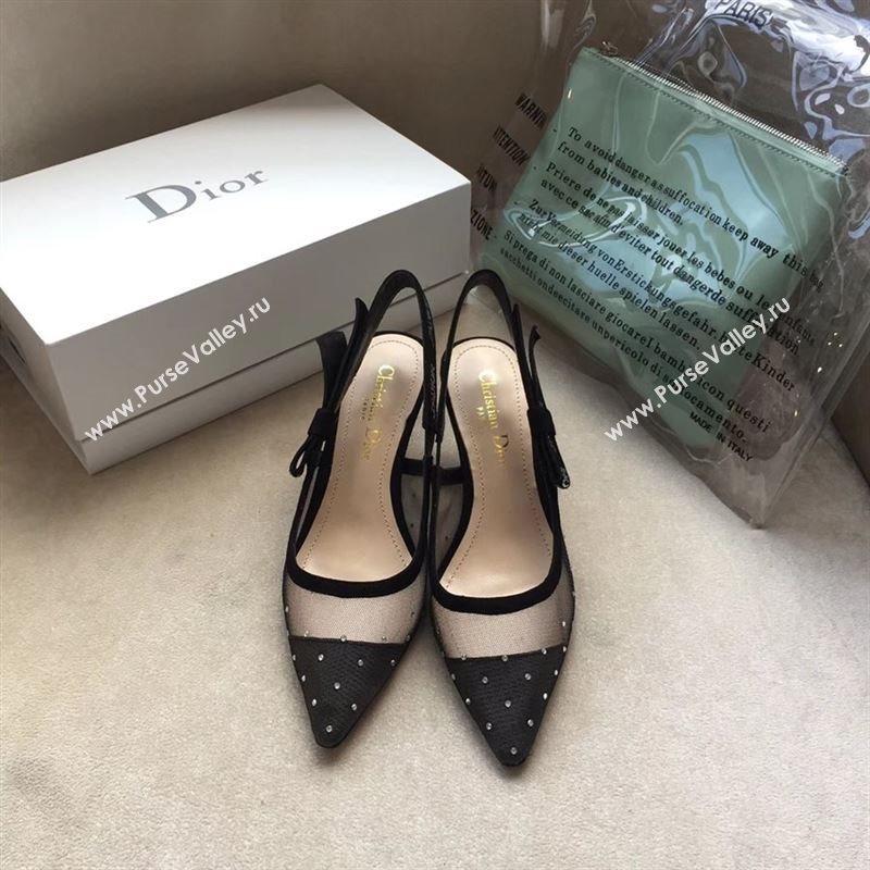 Dior Tulle Slingback With 6.5cm 190695