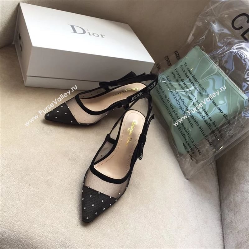 Dior Tulle Slingback With 6.5cm 190695