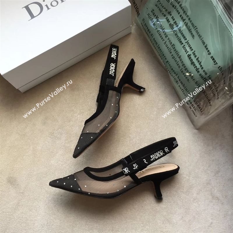 Dior Tulle Slingback With 6.5cm 190695