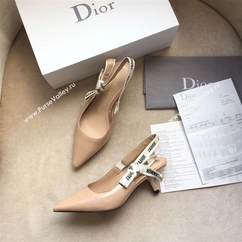 Dior Leather Slingback With Heel 6.5cm 190790