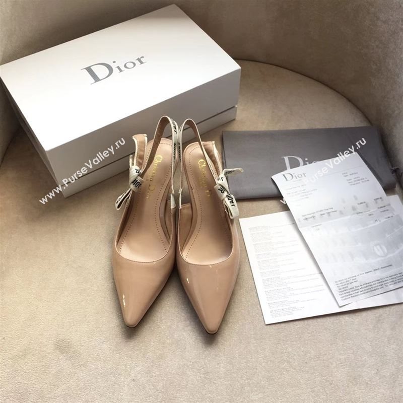 Dior Leather Slingback With Heel 6.5cm 190790