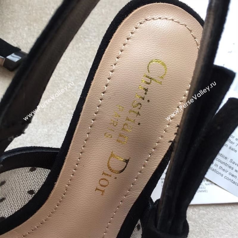 Dior Tulle Slingback With 6.5cm 190657