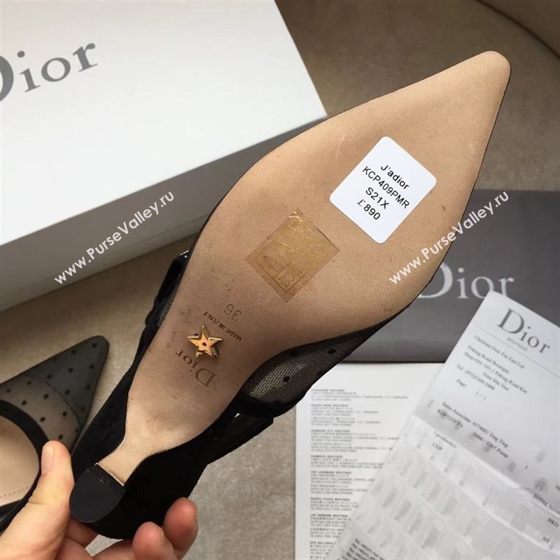 Dior Tulle Slingback With 6.5cm 190657
