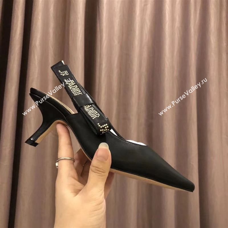 Dior Leather Slingback With Heel 6.5cm 190799