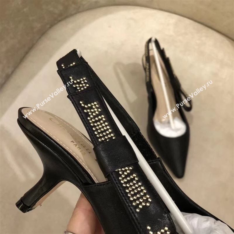 Dior Leather Slingback With Heel 6.5cm 190799