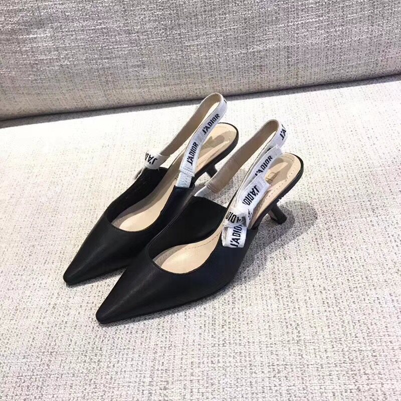 Dior Leather Slingback With Heel 6.5cm 190795