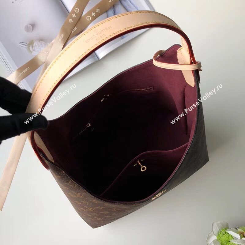 LOUIS VUITTON Hobo Fleur 204846