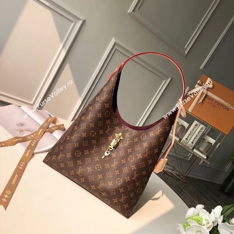 LOUIS VUITTON Hobo Fleur 204846