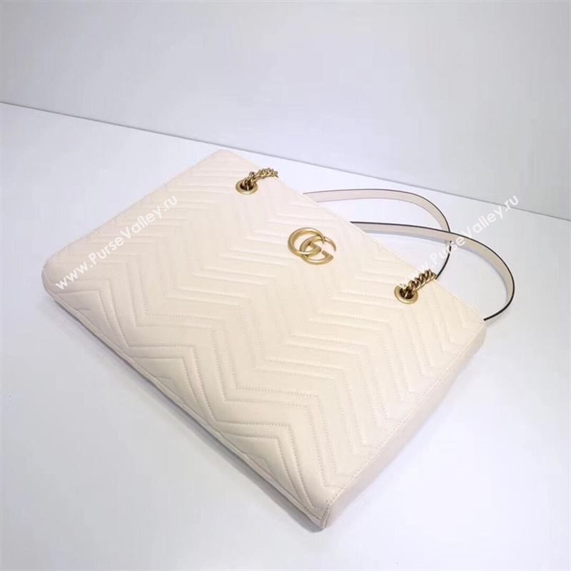 Gucci GG Marmont matelasse medium tote 255785