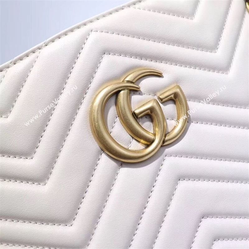 Gucci GG Marmont matelasse medium tote 255785