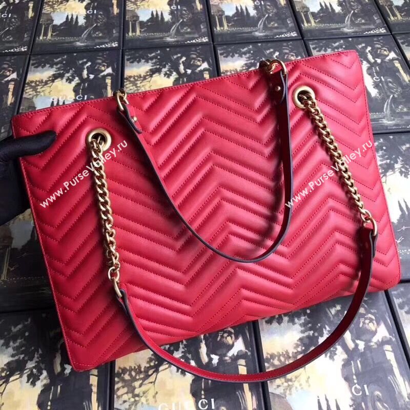Gucci GG Marmont matelasse medium tote 255784