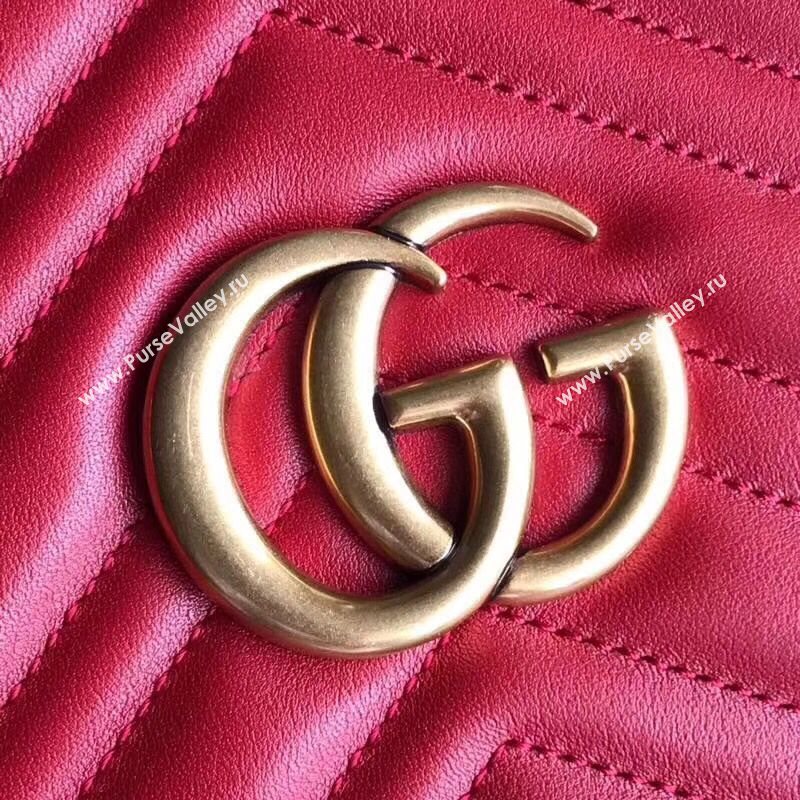 Gucci GG Marmont matelasse medium tote 255784