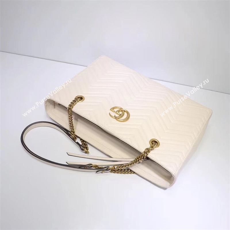 Gucci GG Marmont matelasse medium tote 255785