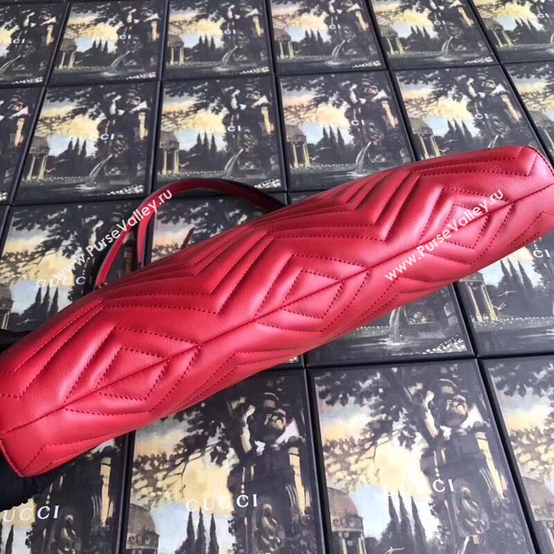 Gucci GG Marmont matelasse medium tote 255784