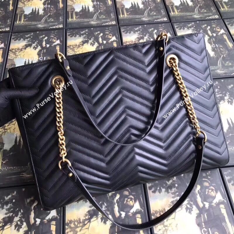 Gucci GG Marmont matelasse medium tote 255782