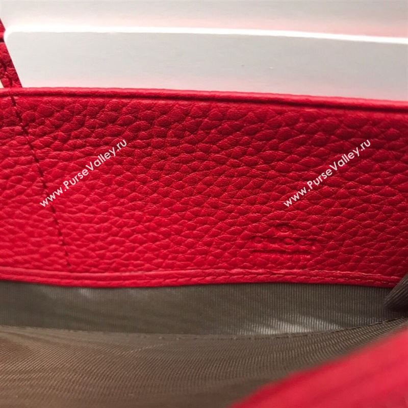 Gucci GG Marmont leather chain wallet 257835