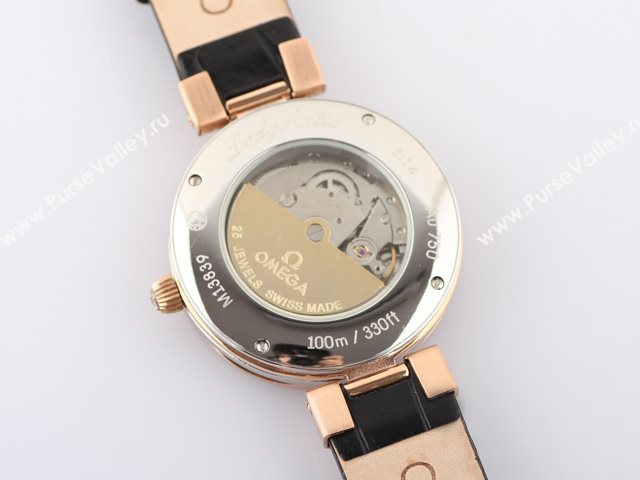 OMEGA Watch Ladymatic OM198 (Women Back-Reveal Automatic tourbillon movement)