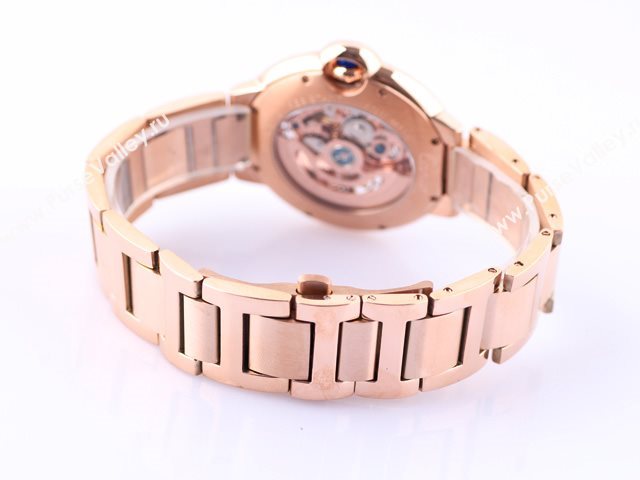CARTIER Watch CARTIER BALLON BLEU DE CARTIER CAR91 (Skeleton Automatic rose gold movement)