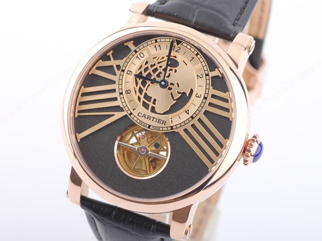 CARTIER Watch ROTONDE DE CARTIER CAR348 (Back-Reveal Automatic golden movement)